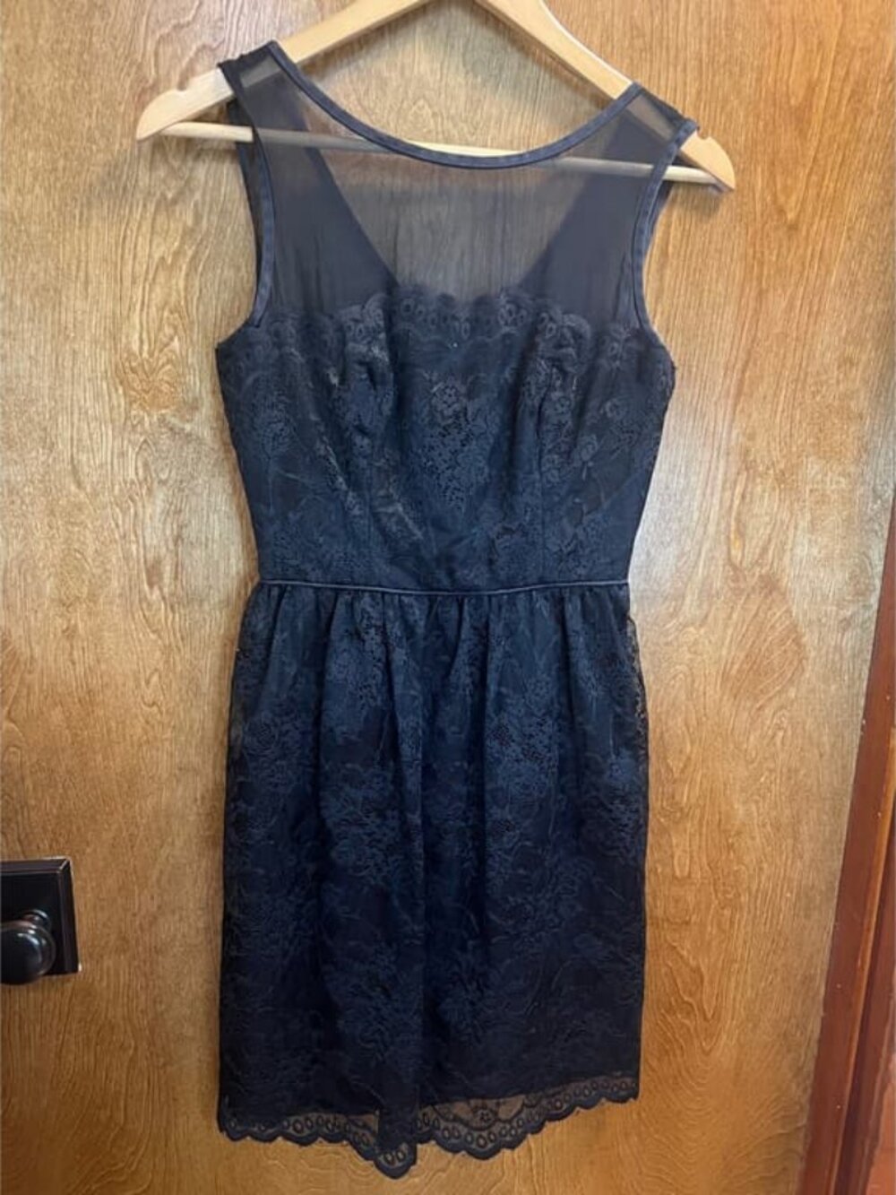 Trina Turk Black Lace Dress